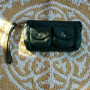 4/$30 -  Small Green Wristlet